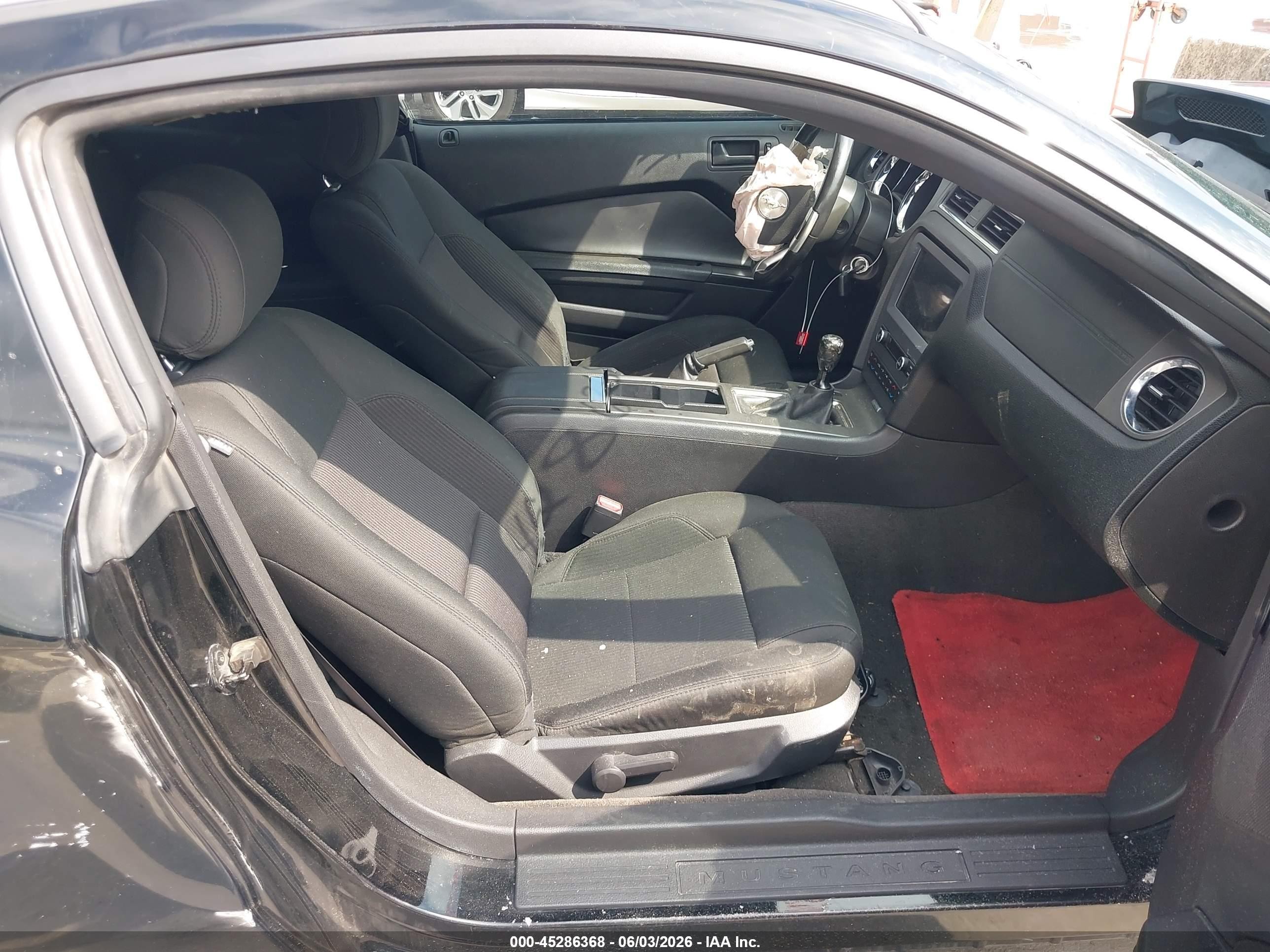 2014 Ford Mustang Gt Black vin: 1ZVBP8CFXE5291441