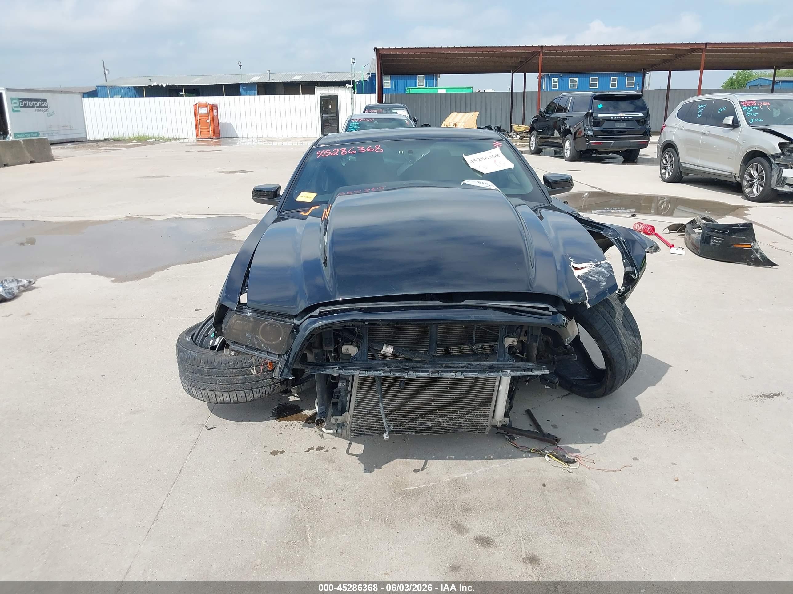 2014 Ford Mustang Gt Black vin: 1ZVBP8CFXE5291441