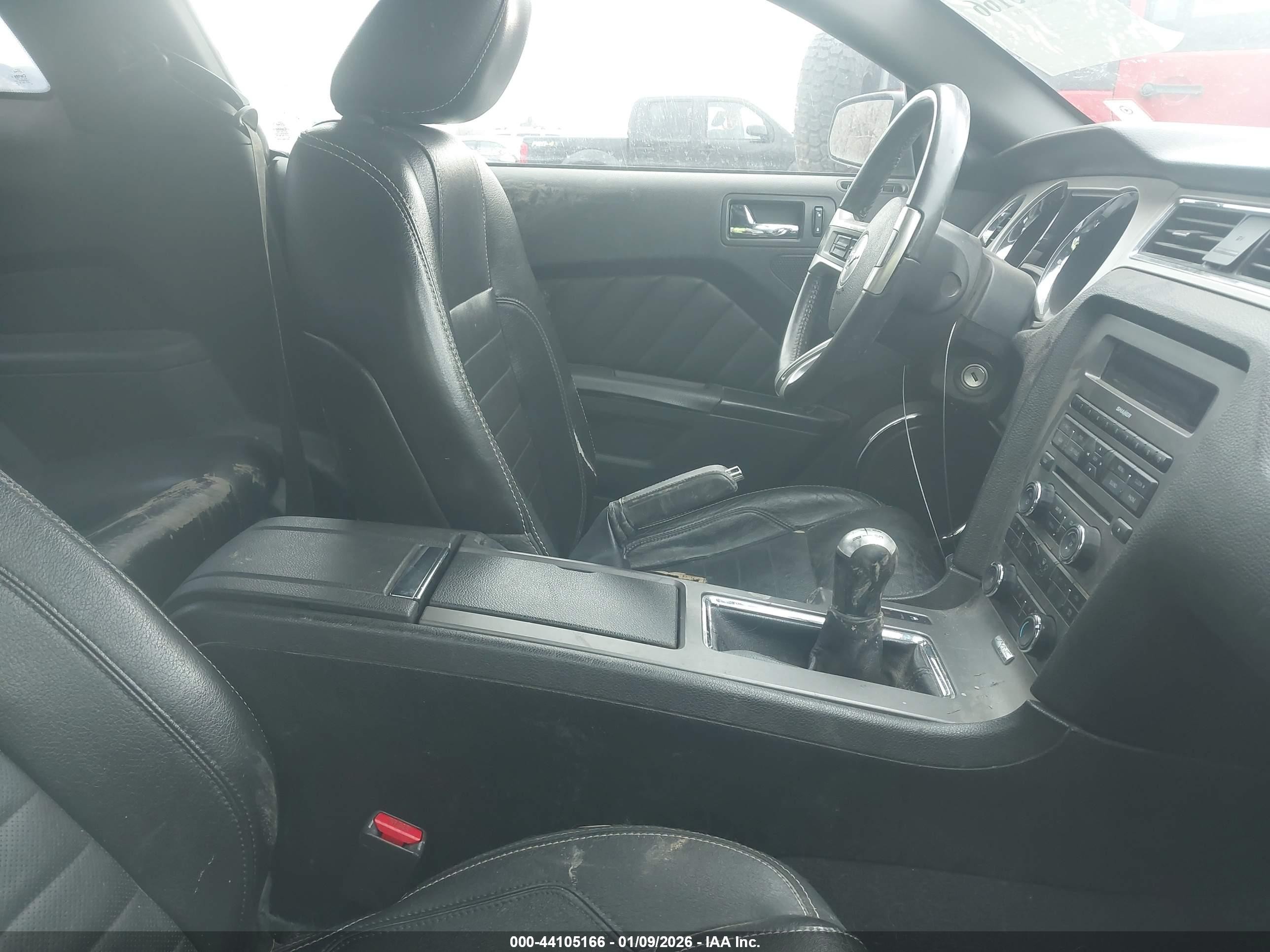 2010 Ford Mustang Gt/gt Premium Black vin: 1ZVBP8CH2A5141822