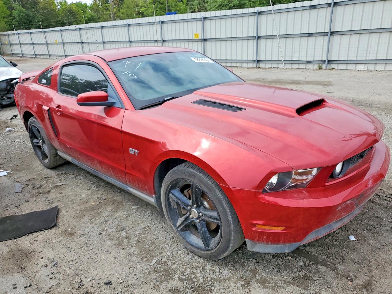 2010 Ford Mustang Gt Красный vin: 1ZVBP8CH2A5160886