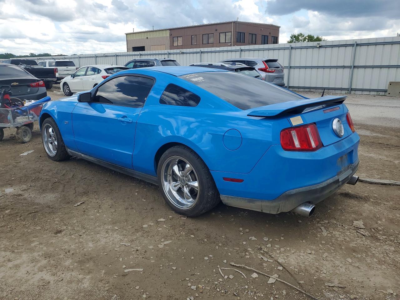 2010 Ford Mustang Gt Blue vin: 1ZVBP8CH7A5116611