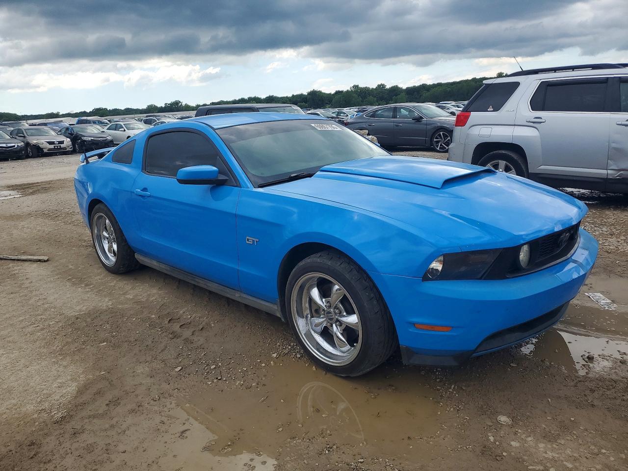 2010 Ford Mustang Gt Blue vin: 1ZVBP8CH7A5116611