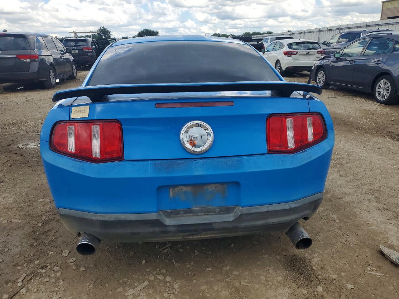 2010 Ford Mustang Gt Blue vin: 1ZVBP8CH7A5116611