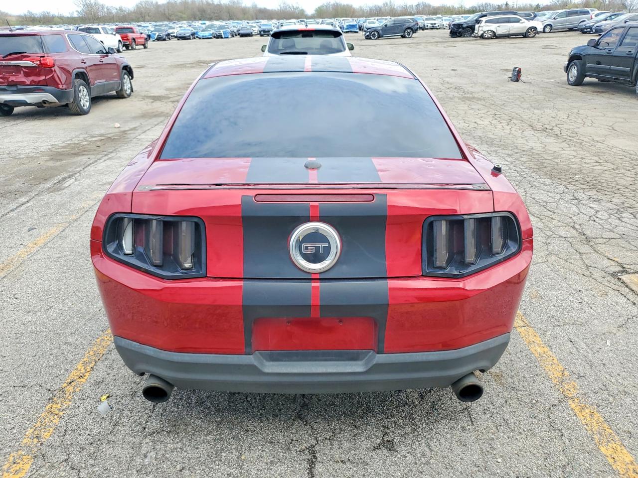 2010 Ford Mustang Gt Burgundy vin: 1ZVBP8CH7A5146420