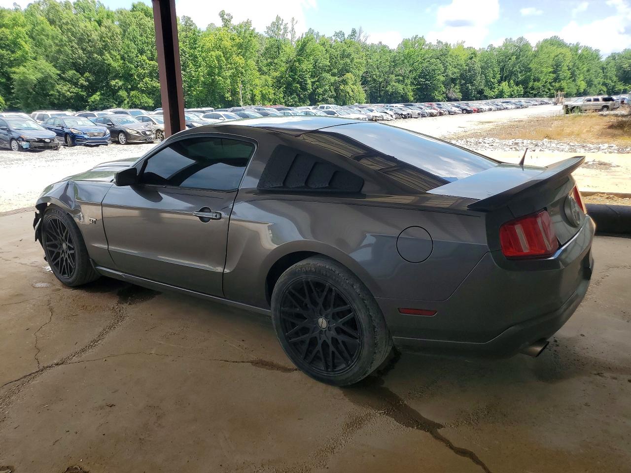 2010 Ford Mustang Gt Charcoal vin: 1ZVBP8CH7A5152928