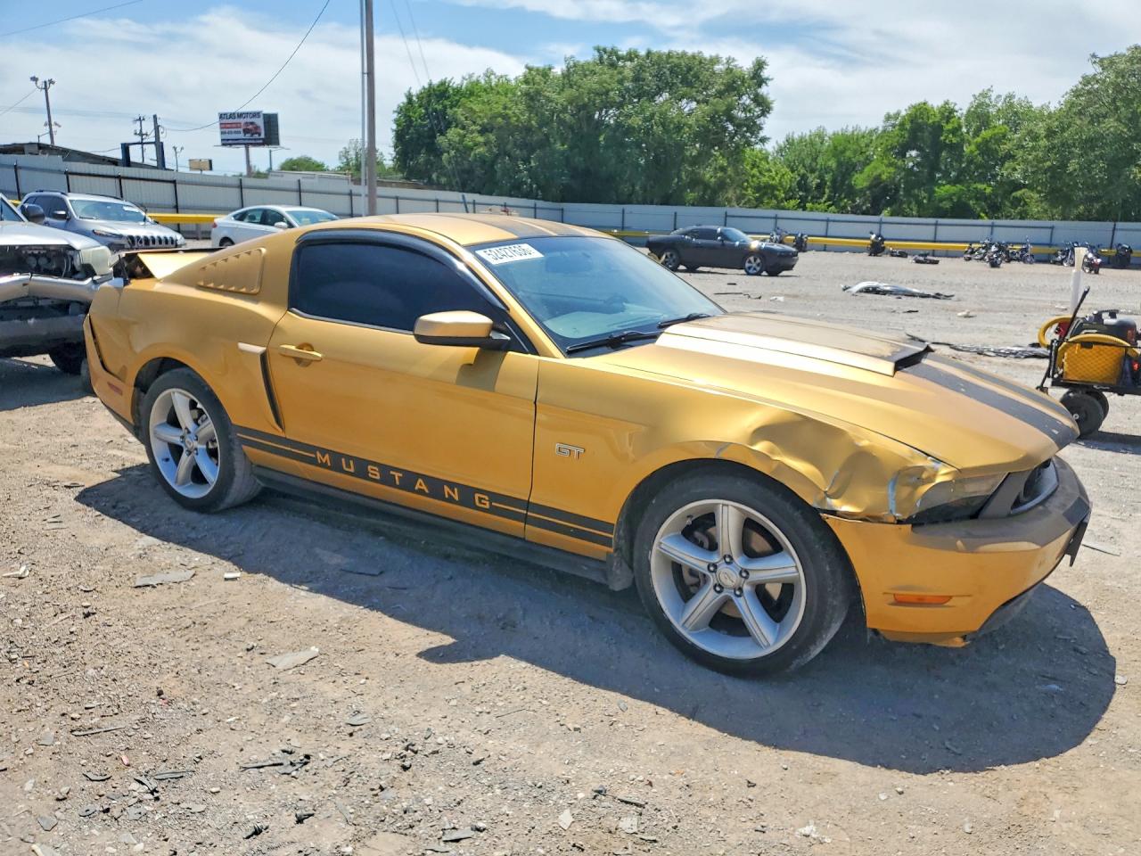 2010 Ford Mustang Gt Gold vin: 1ZVBP8CH9A5115833