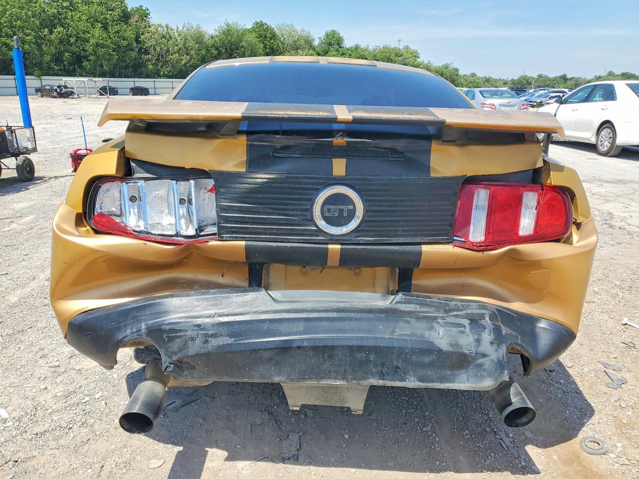 2010 Ford Mustang Gt Gold vin: 1ZVBP8CH9A5115833