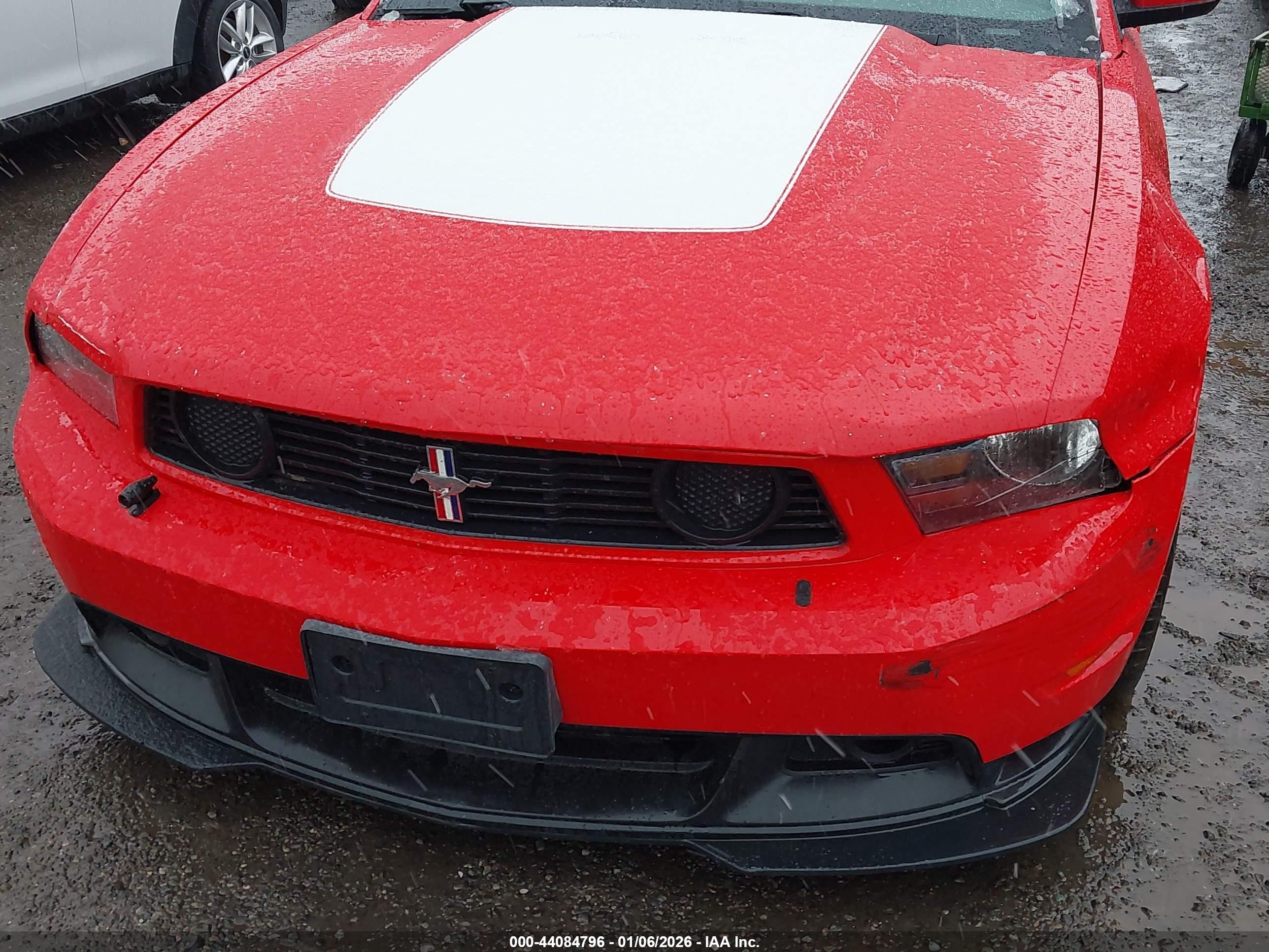 2012 Ford Mustang Boss 302 Red vin: 1ZVBP8CU4C5254431