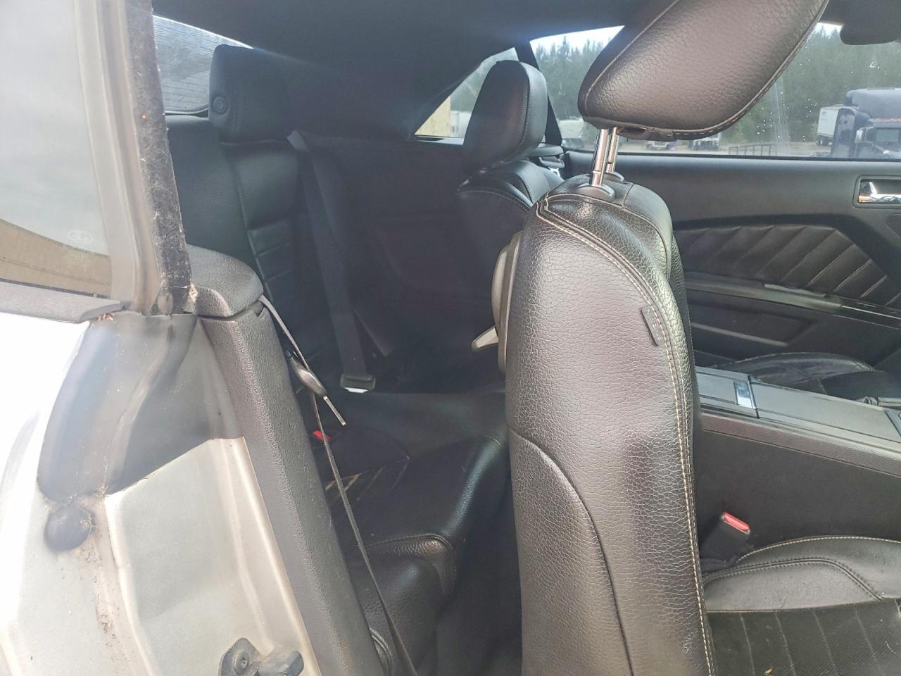 2012 Ford Mustang Gray vin: 1ZVBP8EM0C5201674