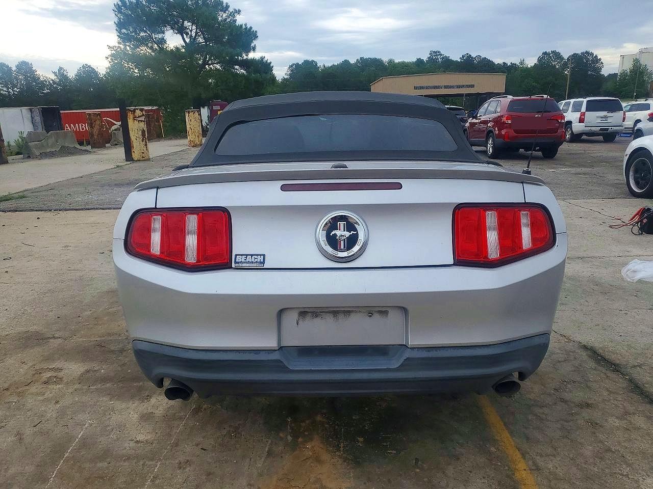 2012 Ford Mustang Gray vin: 1ZVBP8EM0C5201674