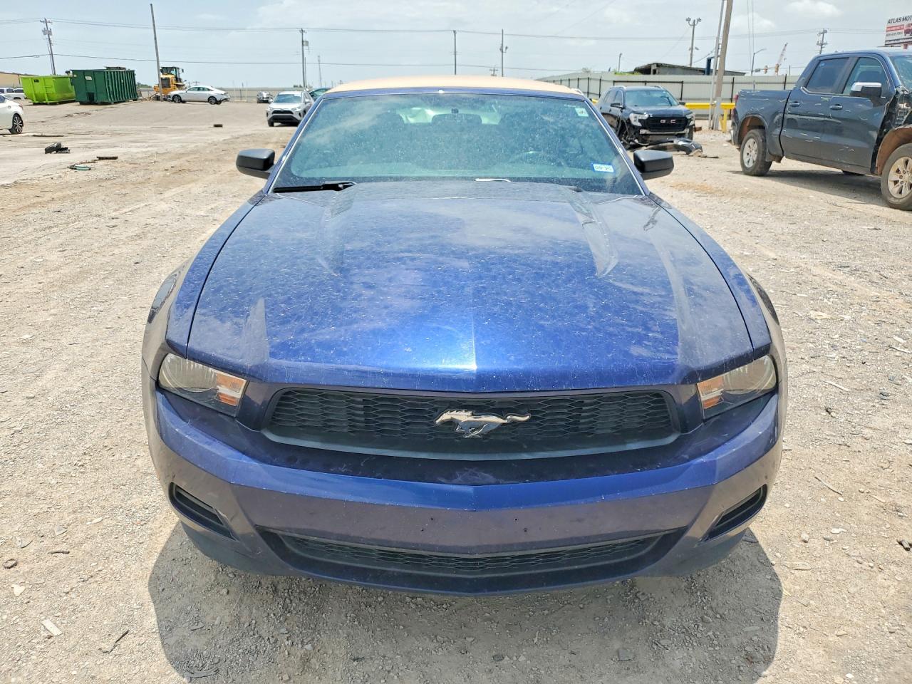 2012 Ford Mustang Blue vin: 1ZVBP8EM0C5216966