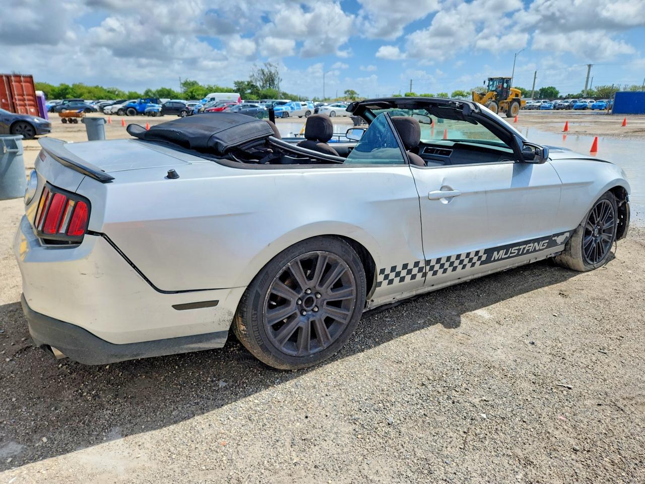 2012 Ford Mustang Silver vin: 1ZVBP8EM0C5253175