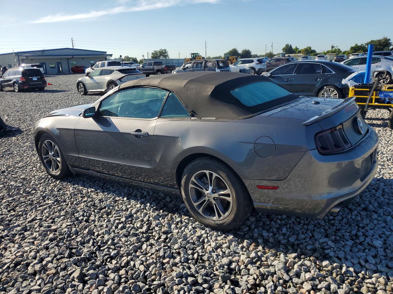 2013 Ford Mustang Gray vin: 1ZVBP8EM0D5264999