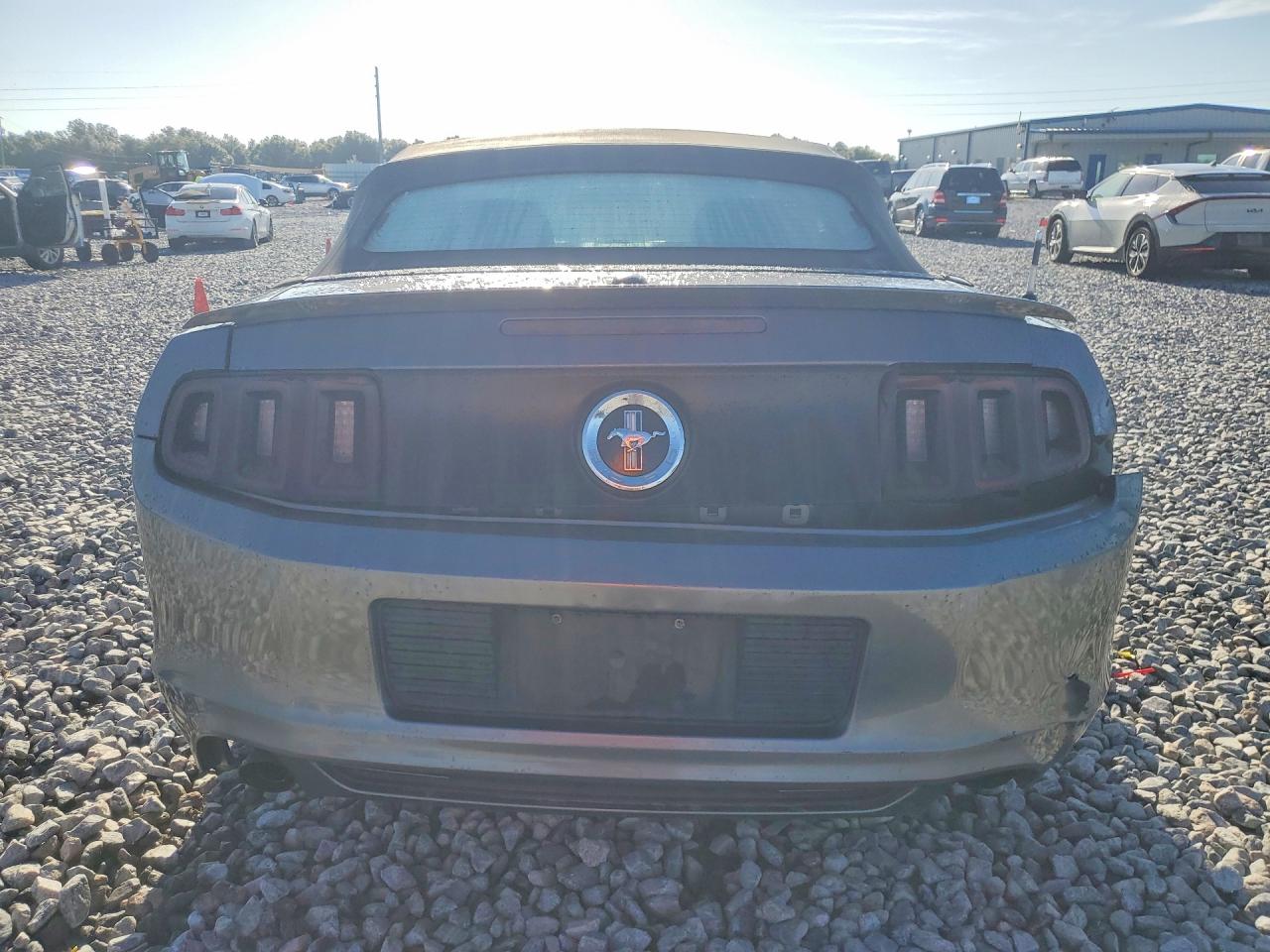 2013 Ford Mustang Gray vin: 1ZVBP8EM0D5264999