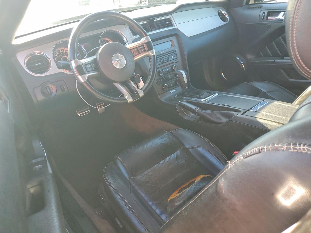 2013 Ford Mustang Gray vin: 1ZVBP8EM0D5264999
