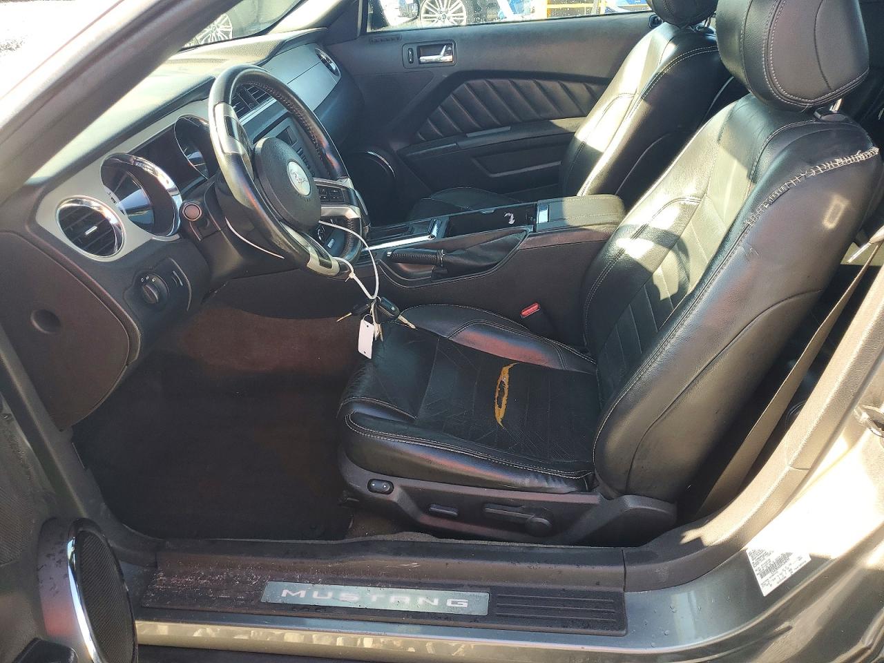 2013 Ford Mustang Gray vin: 1ZVBP8EM0D5264999