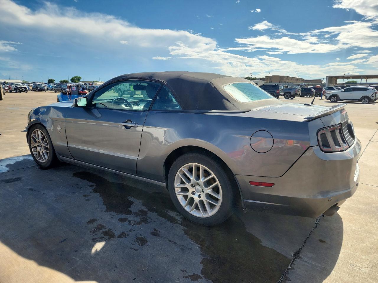2013 Ford Mustang Серый vin: 1ZVBP8EM0D5275159