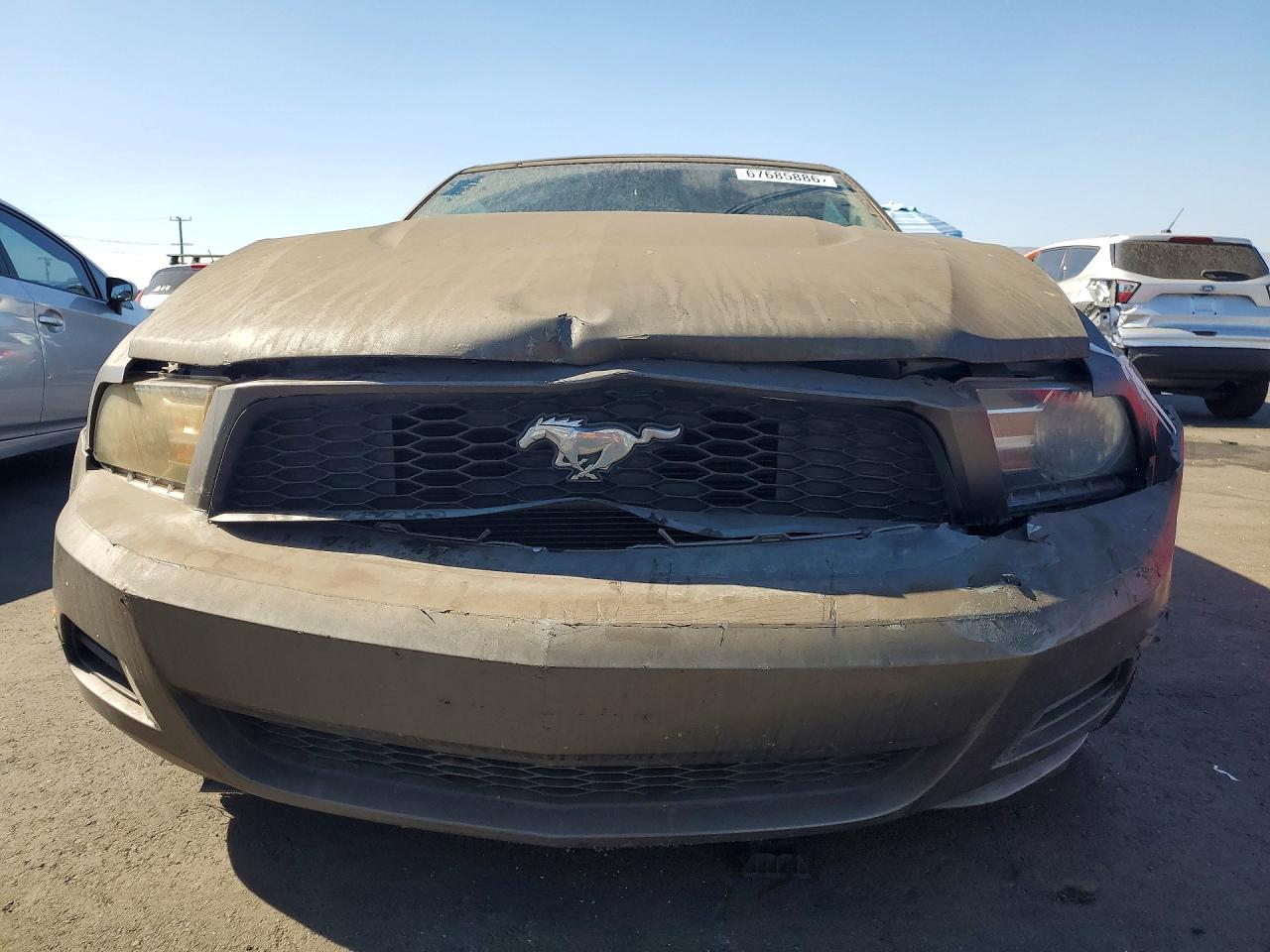 2011 Ford Mustang Серый vin: 1ZVBP8EM1B5120021