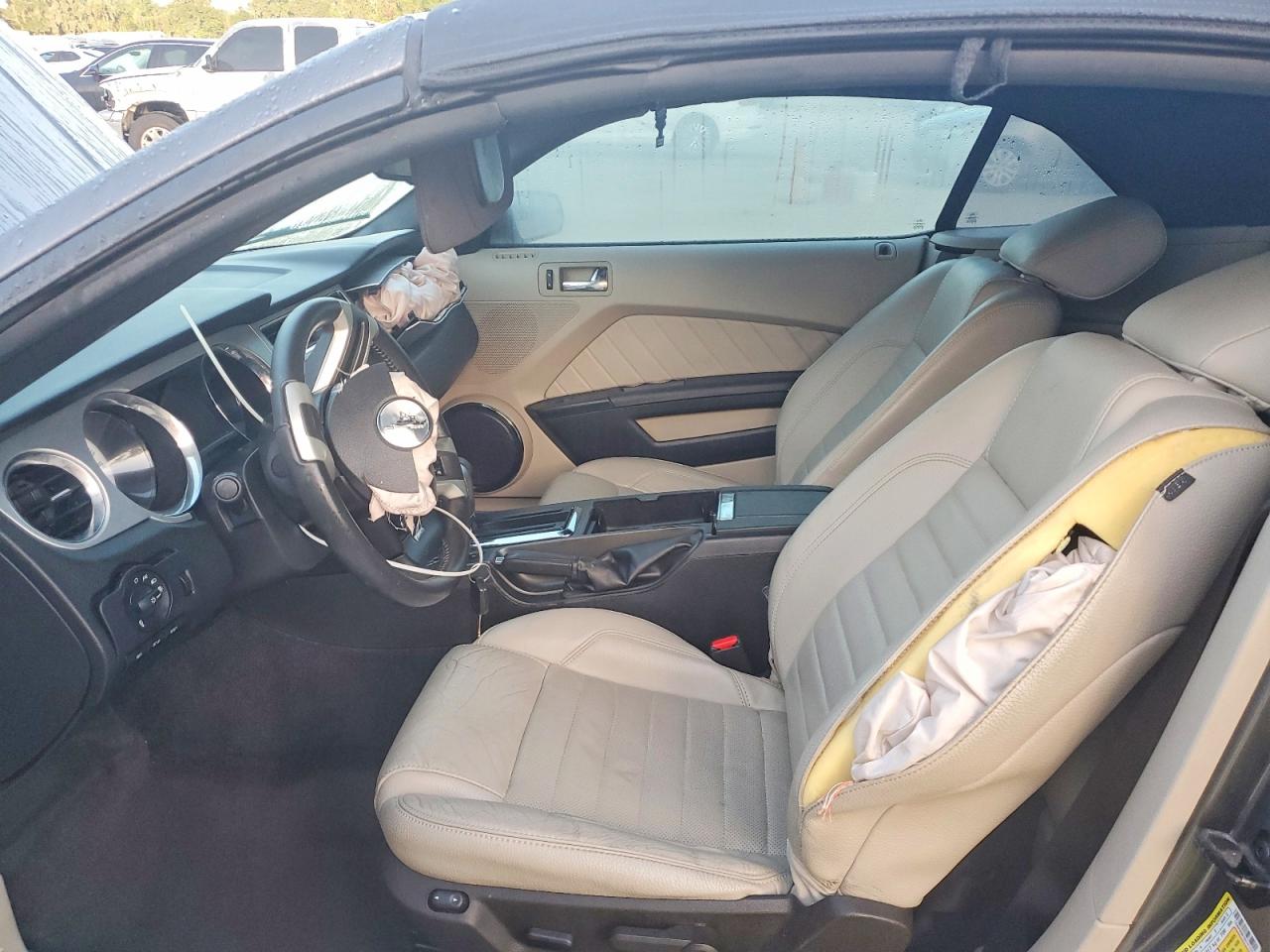 2011 Ford Mustang Gray vin: 1ZVBP8EM1B5141533