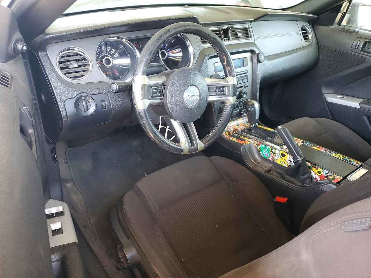 2013 Ford Mustang Black vin: 1ZVBP8EM1D5203919