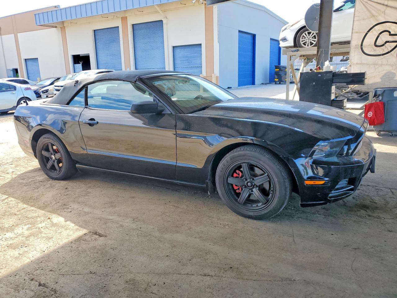 2013 Ford Mustang Black vin: 1ZVBP8EM1D5203919