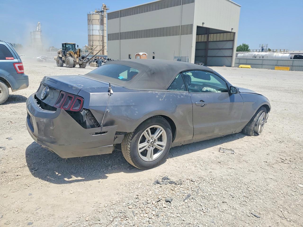 2014 Ford Mustang Gray vin: 1ZVBP8EM1E5285779
