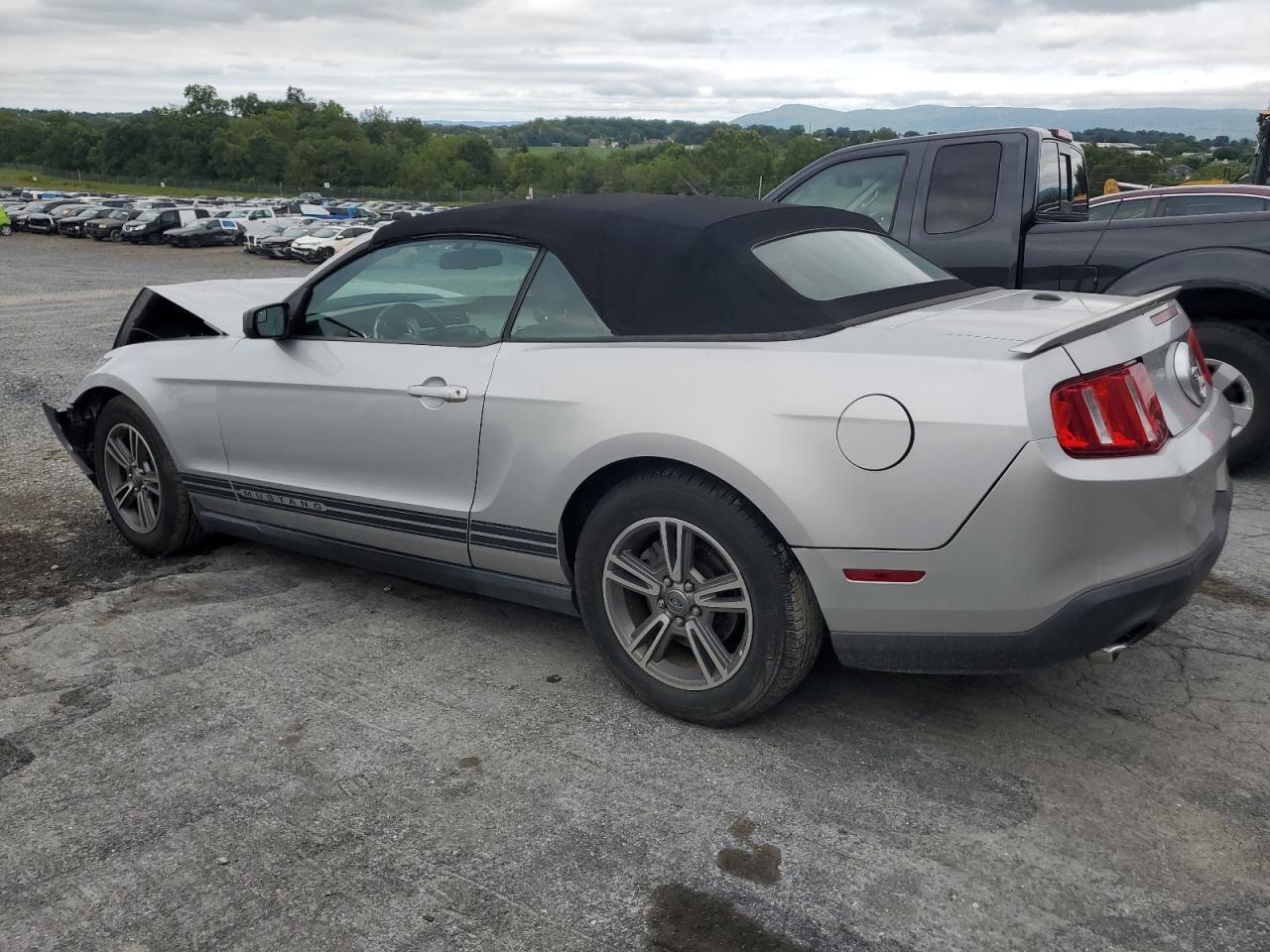 2012 Ford Mustang Silver vin: 1ZVBP8EM2C5279521