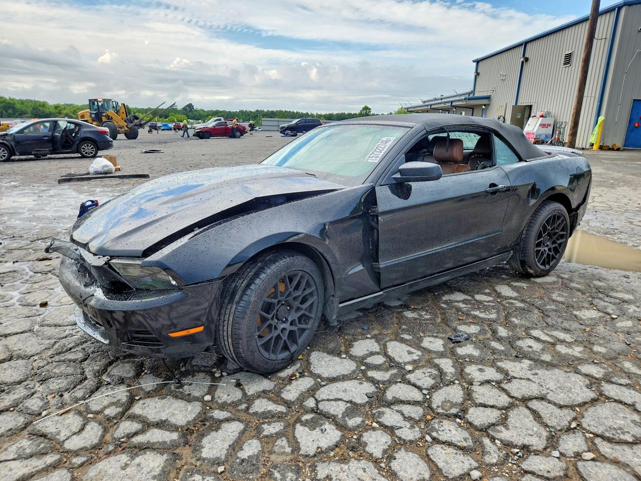 2012 Ford Mustang Black vin: 1ZVBP8EM2C5286789