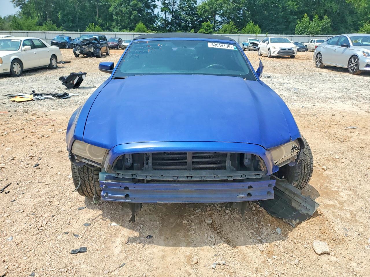 2013 Ford Mustang Blue vin: 1ZVBP8EM2D5203590