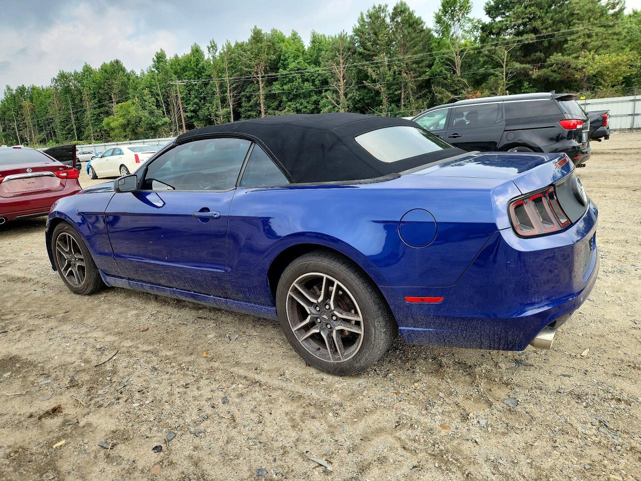 2013 Ford Mustang Blue vin: 1ZVBP8EM2D5276085
