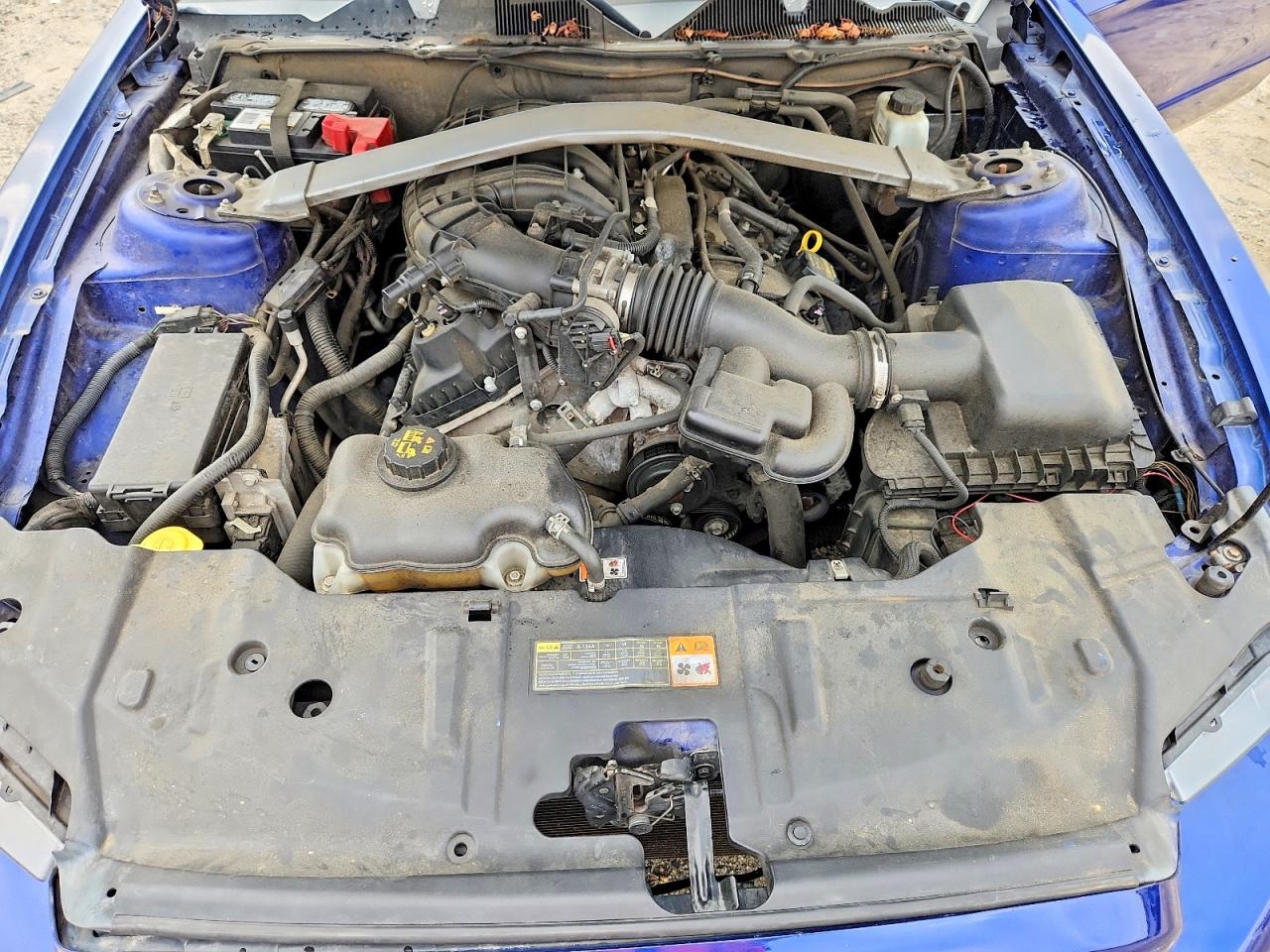 2013 Ford Mustang Blue vin: 1ZVBP8EM2D5276085