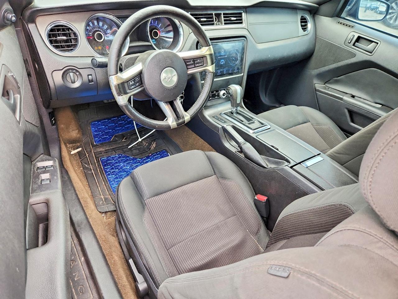 2013 Ford Mustang Blue vin: 1ZVBP8EM2D5276085