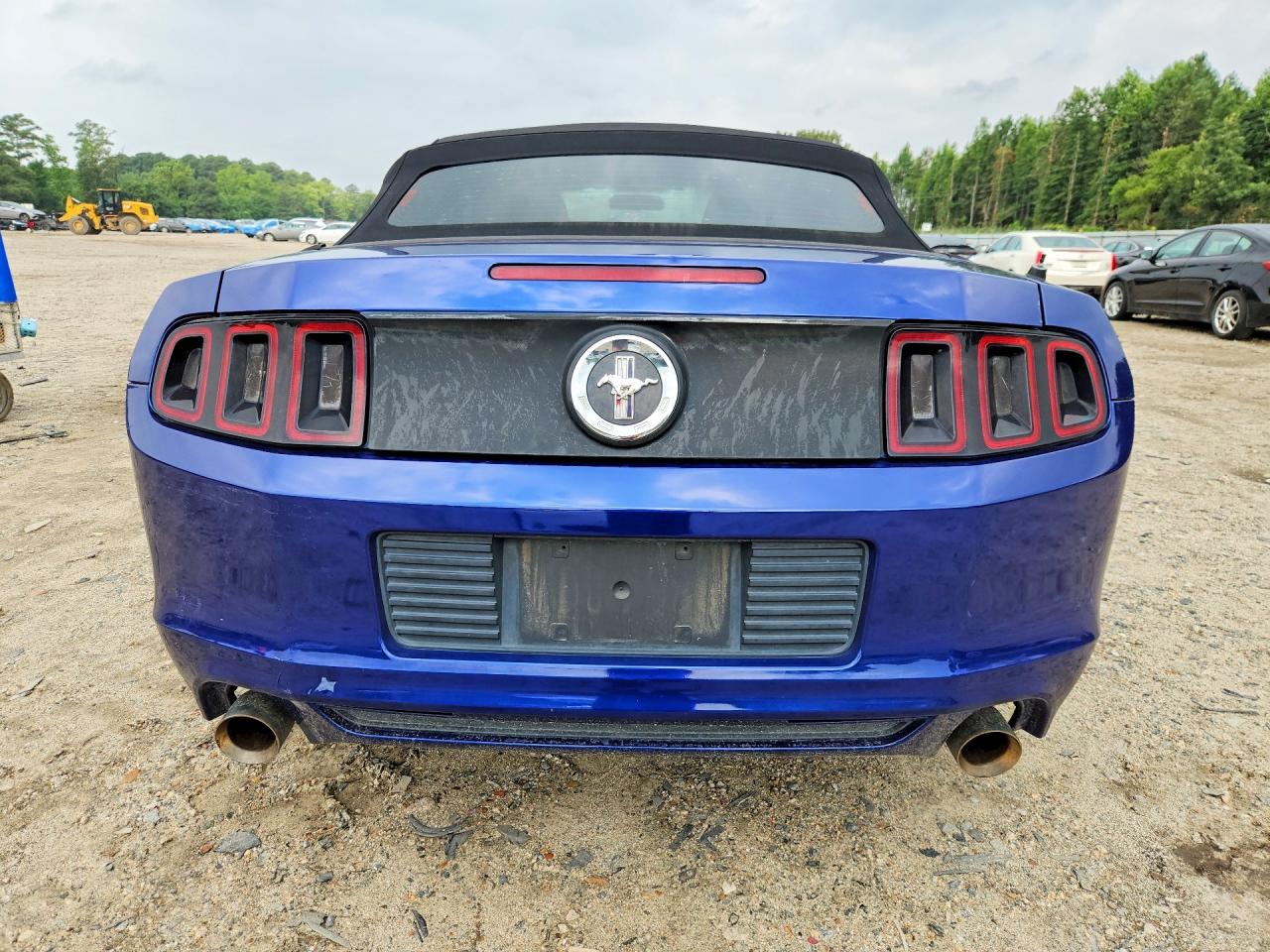 2013 Ford Mustang Blue vin: 1ZVBP8EM2D5276085