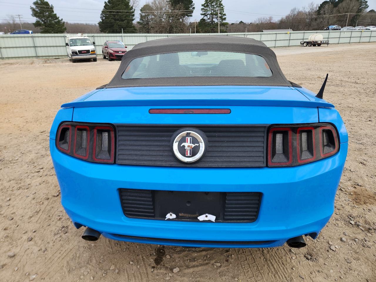 2013 Ford Mustang Blue vin: 1ZVBP8EM2D5277740