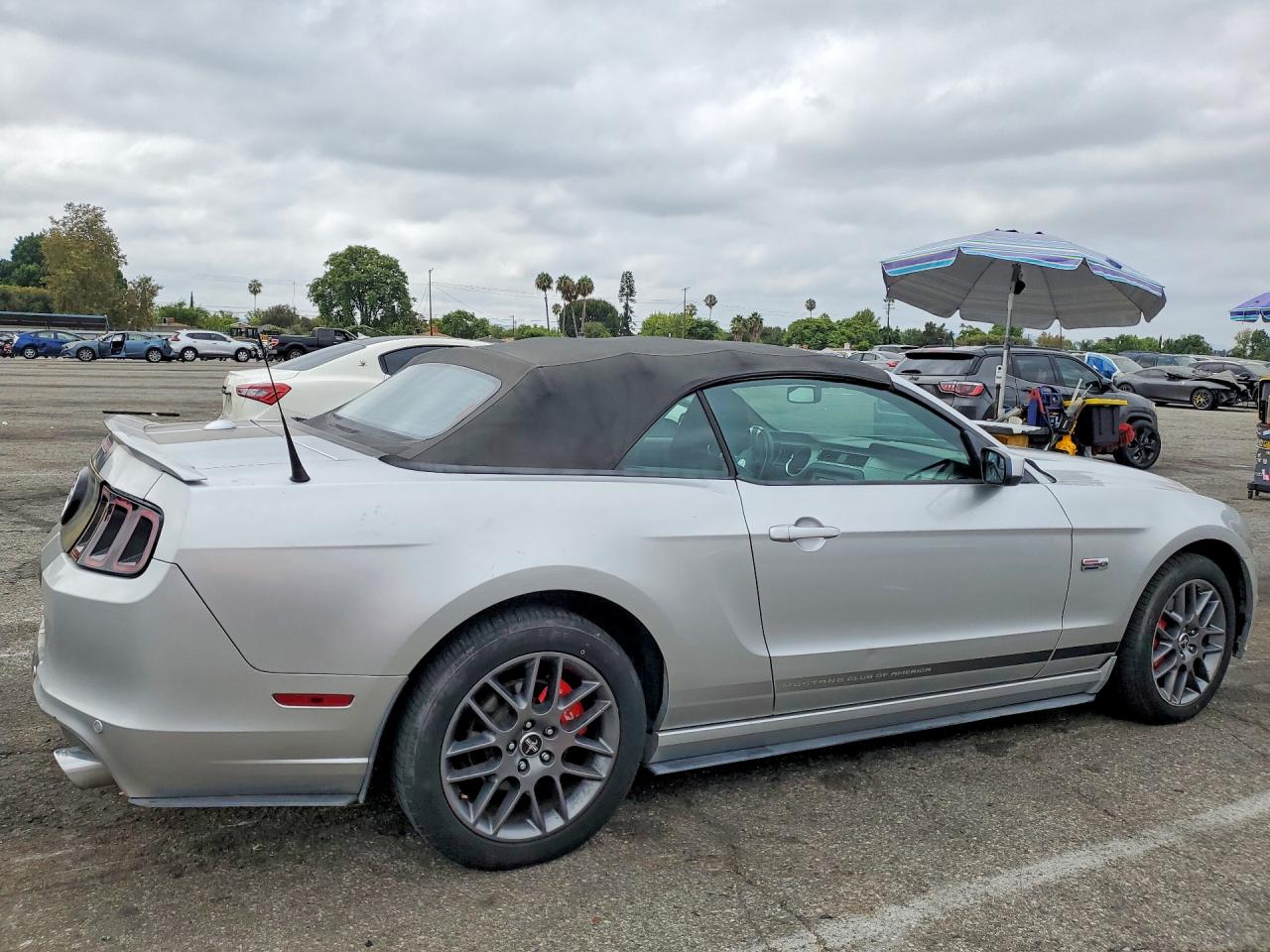 2014 Ford Mustang Silver vin: 1ZVBP8EM2E5254959