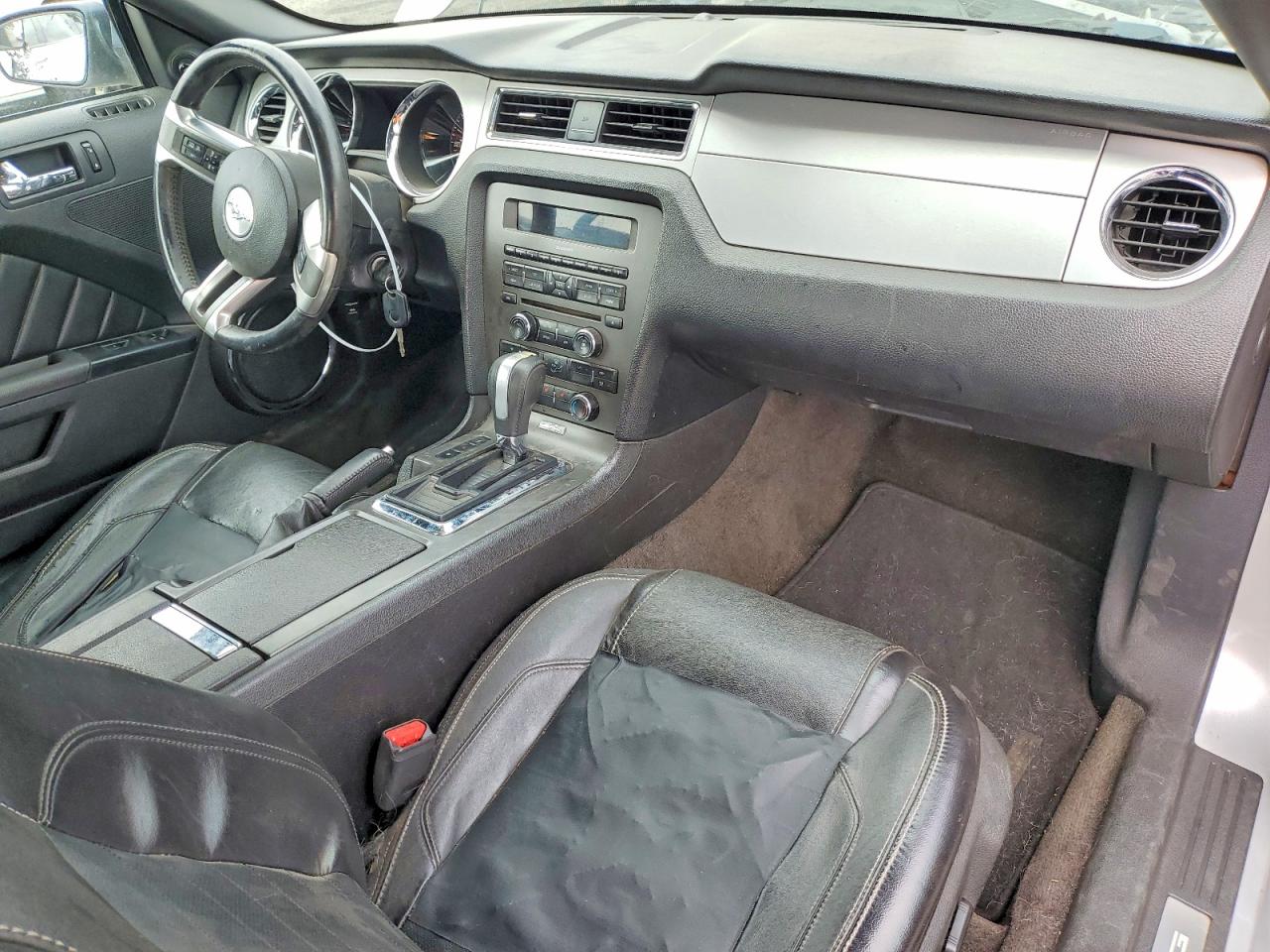 2014 Ford Mustang Silver vin: 1ZVBP8EM2E5254959