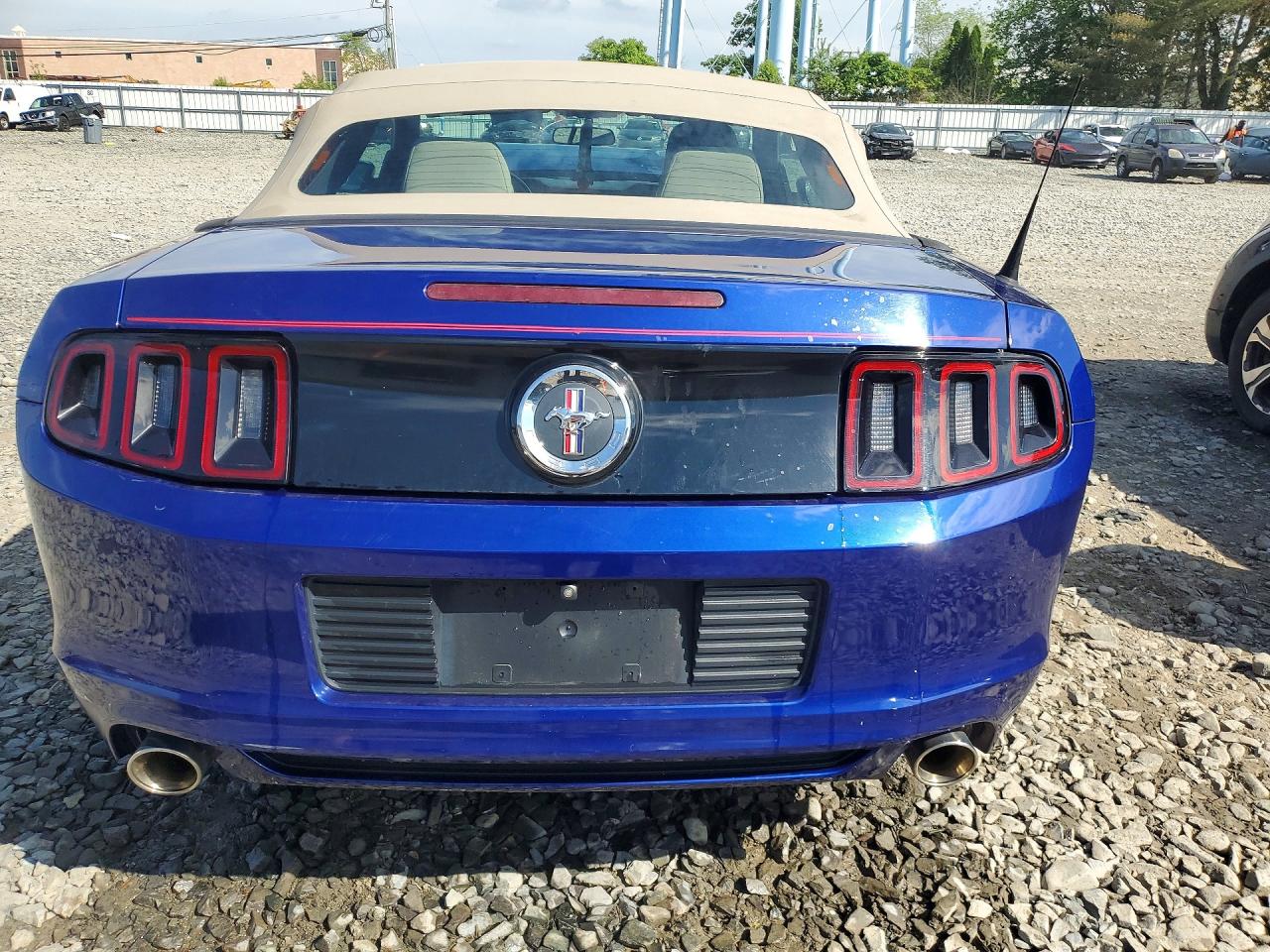 2014 Ford Mustang Blue vin: 1ZVBP8EM2E5261765