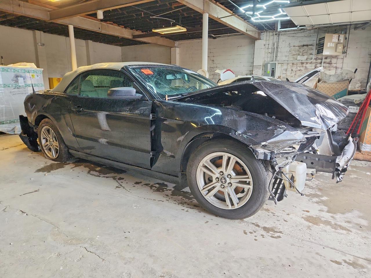 2014 Ford Mustang Black vin: 1ZVBP8EM2E5331555