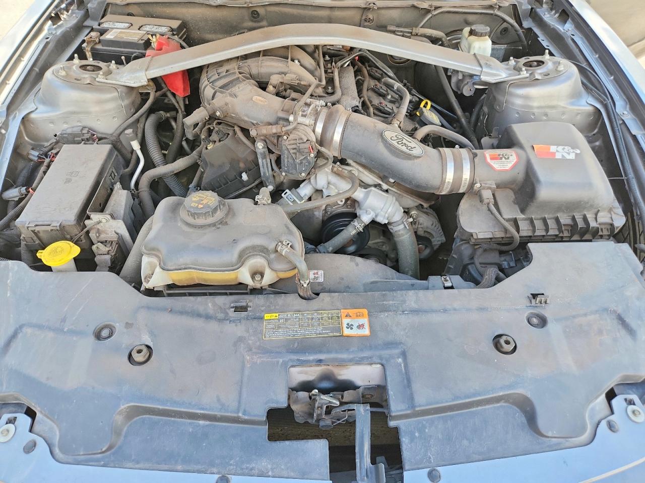 2011 Ford Mustang Gray vin: 1ZVBP8EM3B5109196