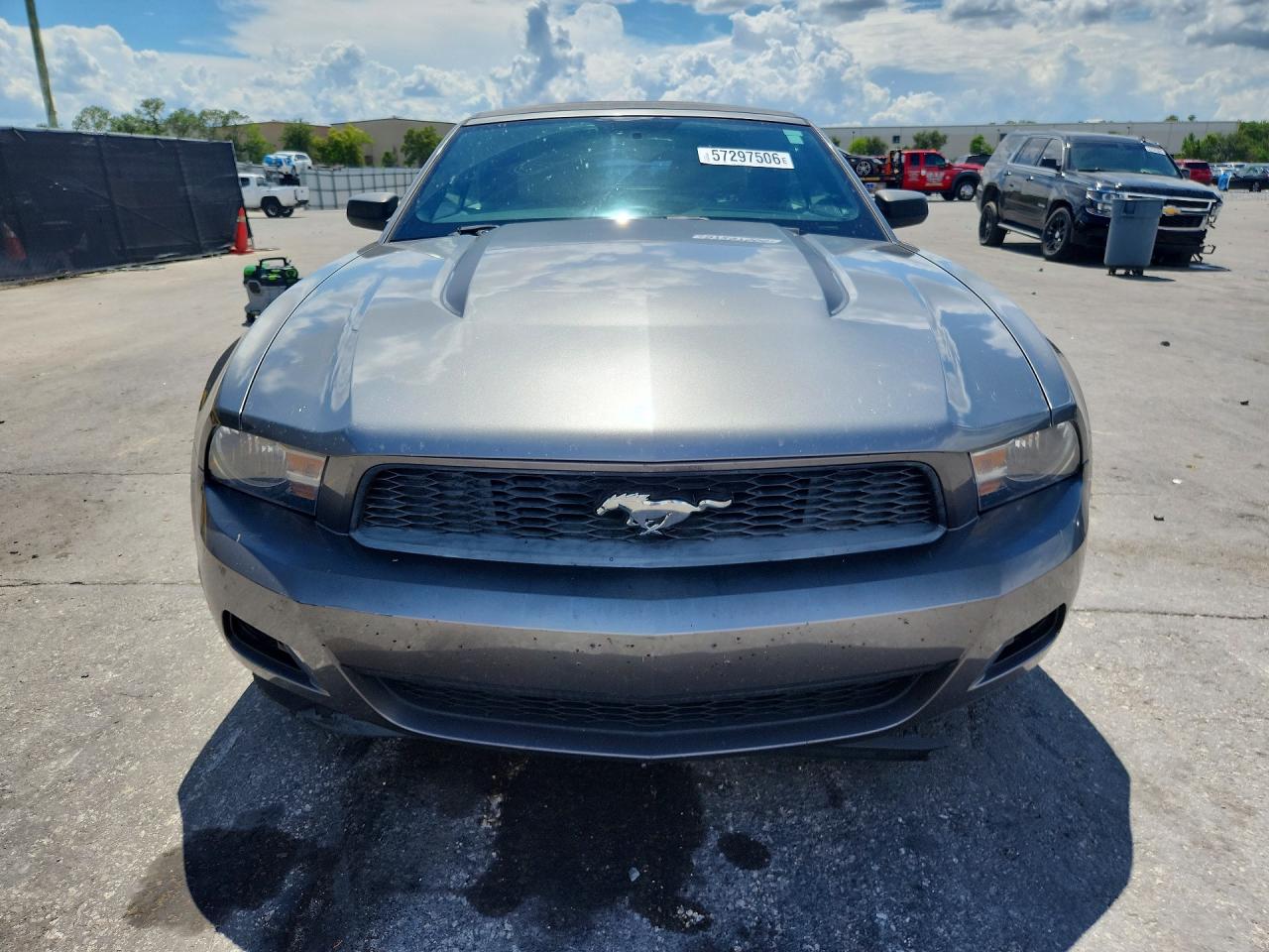2011 Ford Mustang Gray vin: 1ZVBP8EM3B5109196