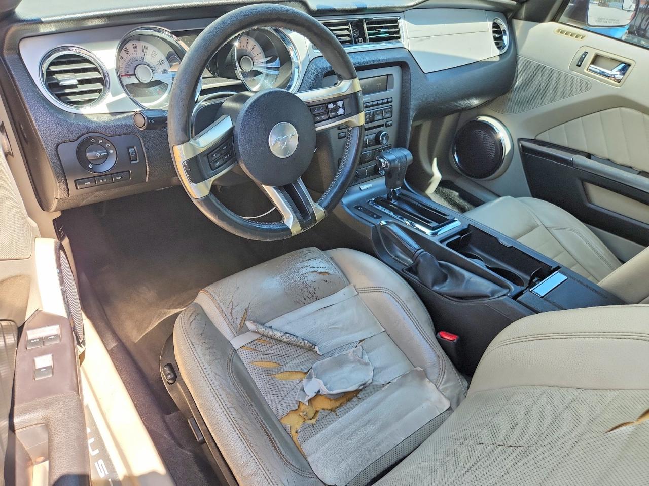 2011 Ford Mustang Gray vin: 1ZVBP8EM3B5109196