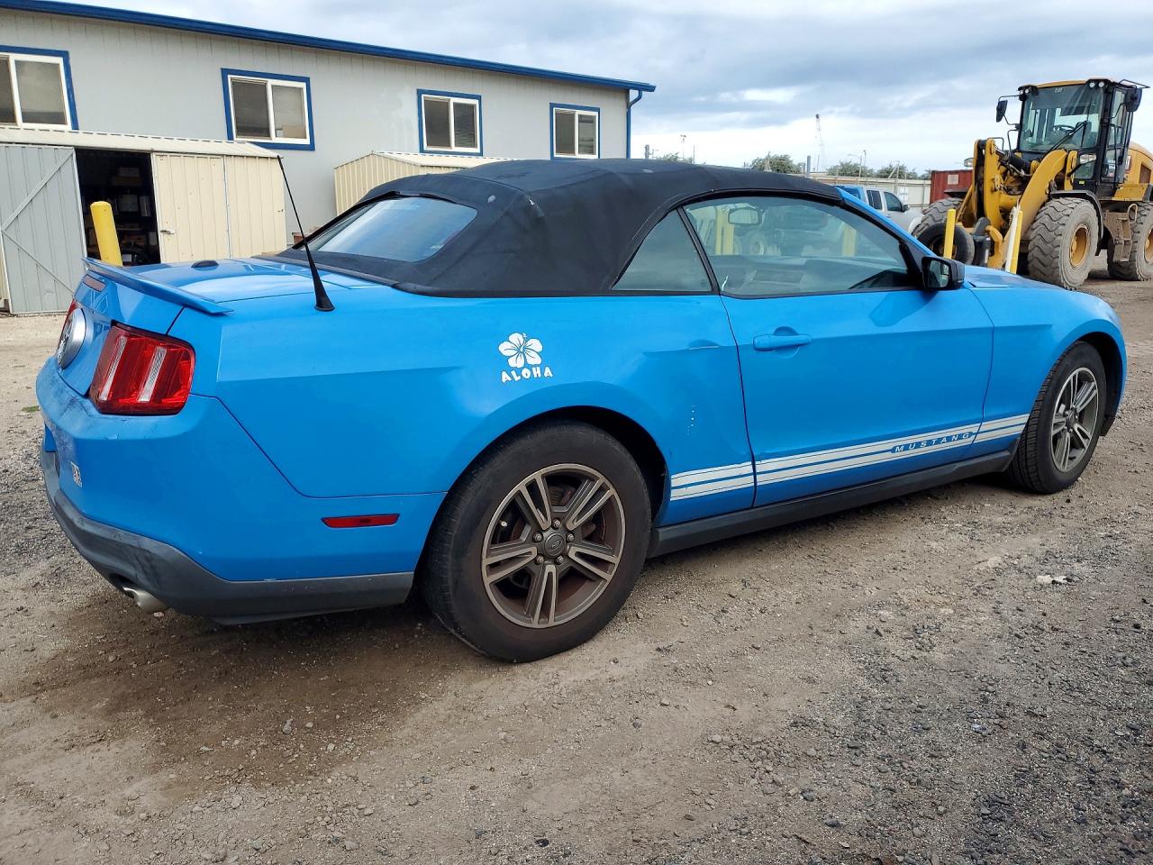 2011 Ford Mustang Blue vin: 1ZVBP8EM3B5145664