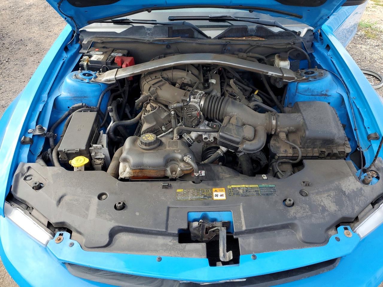 2011 Ford Mustang Blue vin: 1ZVBP8EM3B5145664