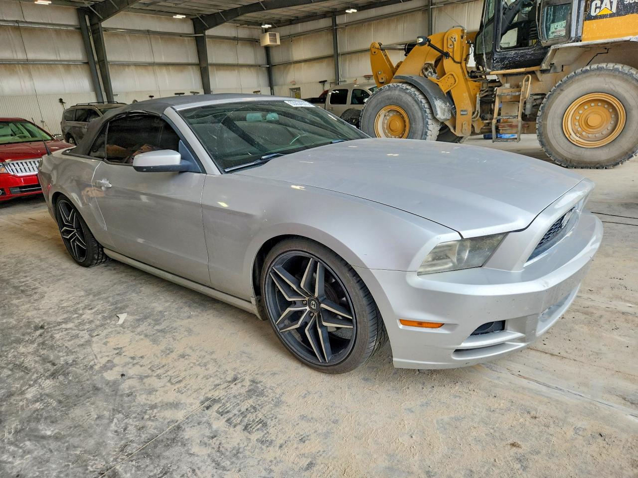 2013 Ford Mustang Silver vin: 1ZVBP8EM3D5202867