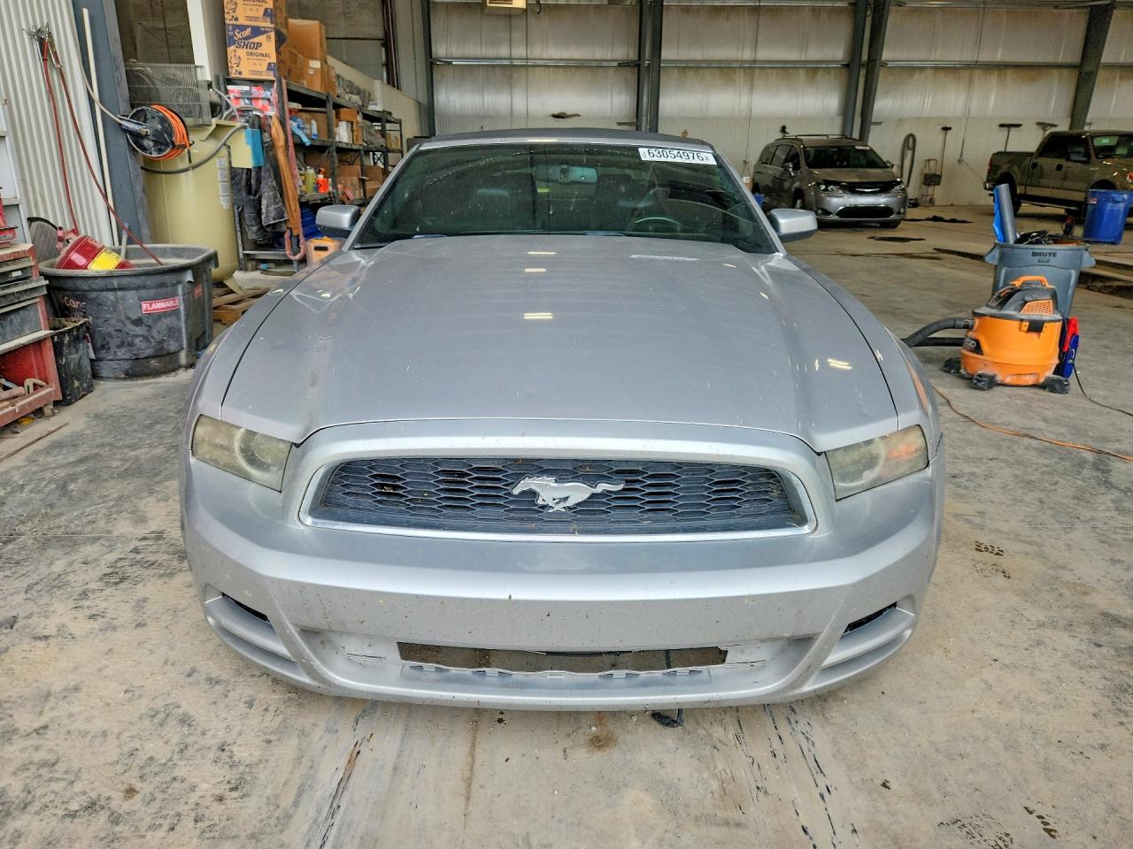 2013 Ford Mustang Silver vin: 1ZVBP8EM3D5202867