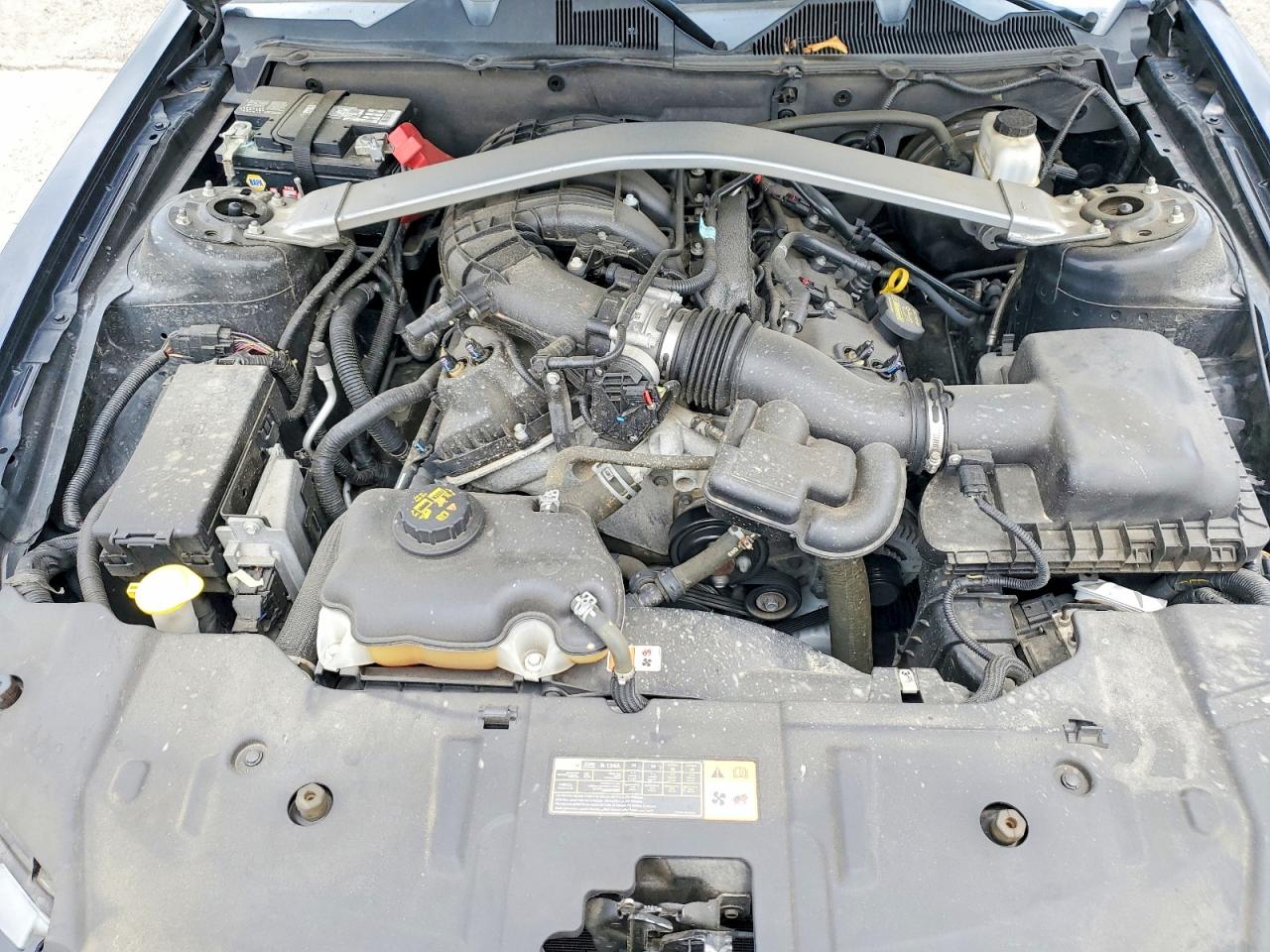 2013 Ford Mustang Black vin: 1ZVBP8EM3D5225713