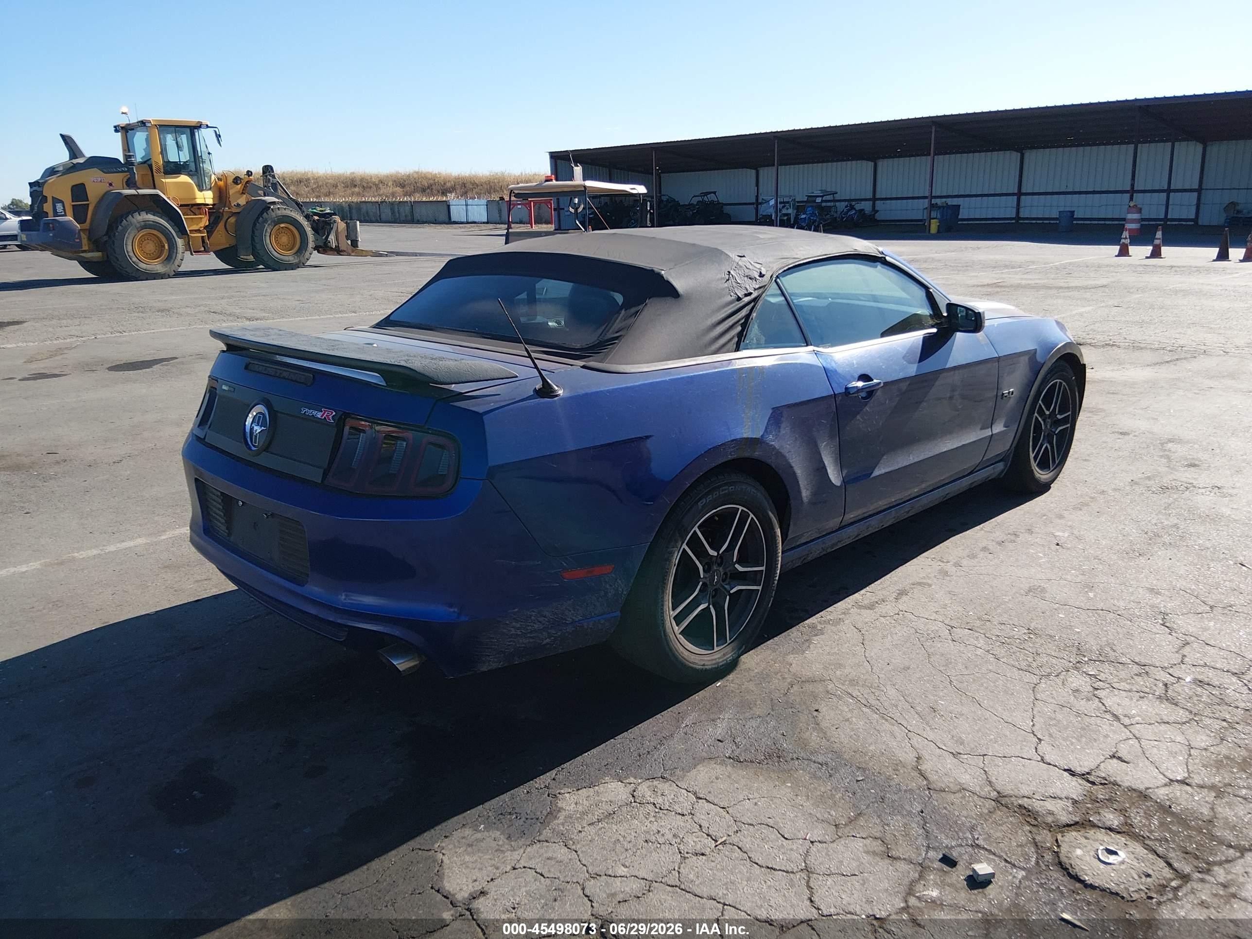 2013 Ford Mustang V6 Premium Blue vin: 1ZVBP8EM3D5229504