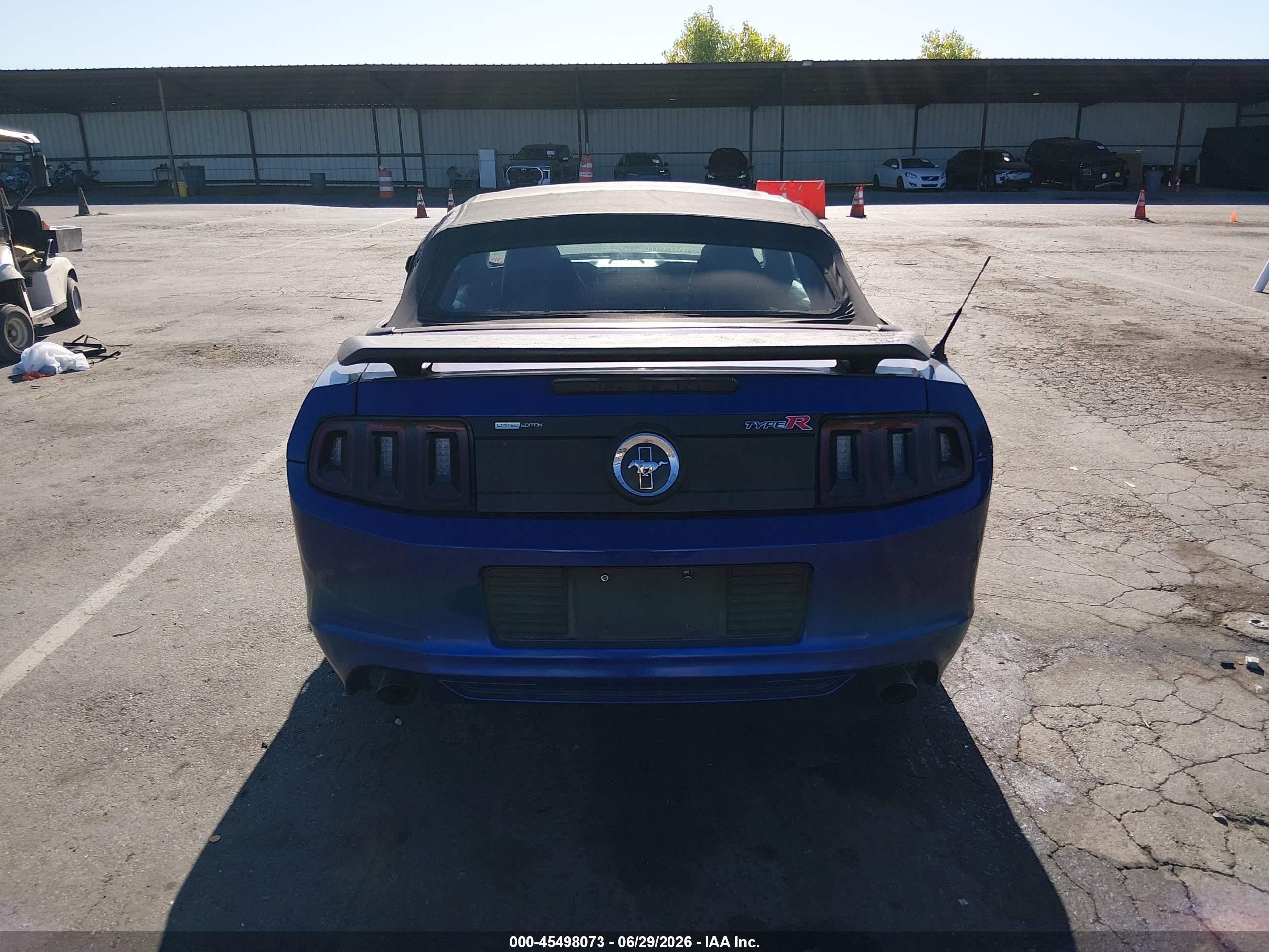 2013 Ford Mustang V6 Premium Blue vin: 1ZVBP8EM3D5229504