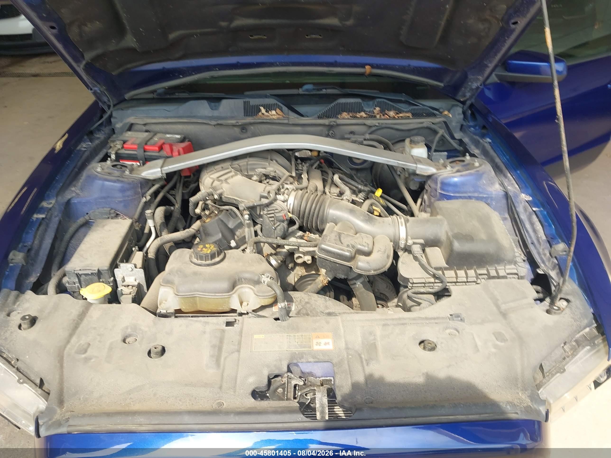 2013 Ford Mustang V6 Premium Blue vin: 1ZVBP8EM3D5243760