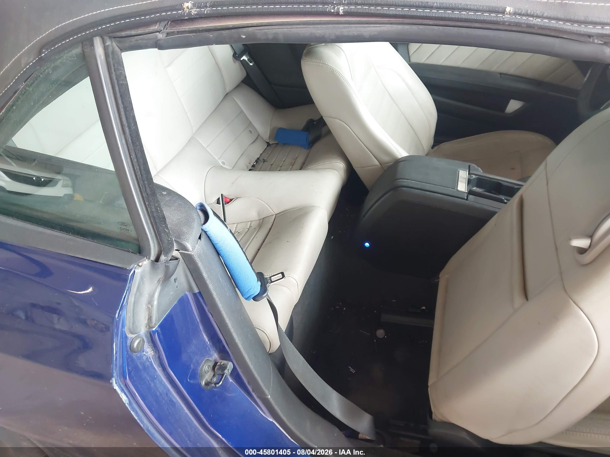 2013 Ford Mustang V6 Premium Blue vin: 1ZVBP8EM3D5243760